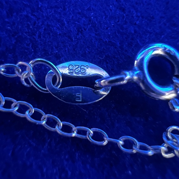 Diamond Classics Sterling Silver and Rose Gold Plated Double Heart Necklace - Picture 8 of 13